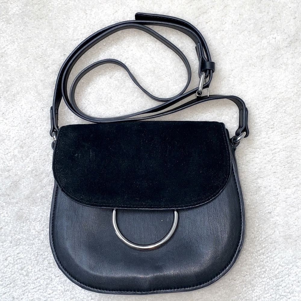 French Connection Black Crossbody Bag